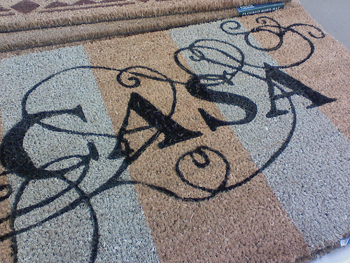casa door mat